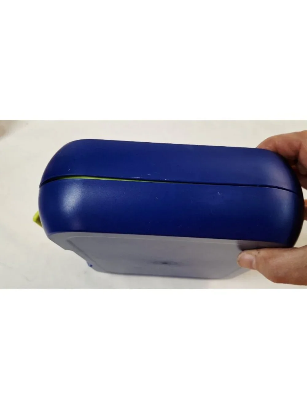 Bentgo Kids Leak-Proof Lunch Box With 5 Compartments Blue & Lime Green Design